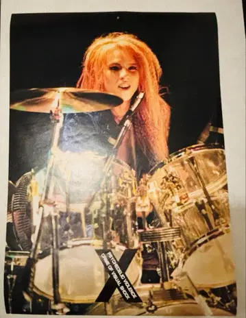 X JAPAN 포스터 A1 사이즈 YOSHIKI