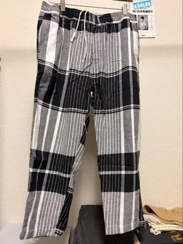 NOMA t.d. 이지 팬츠 체크 L 사이즈