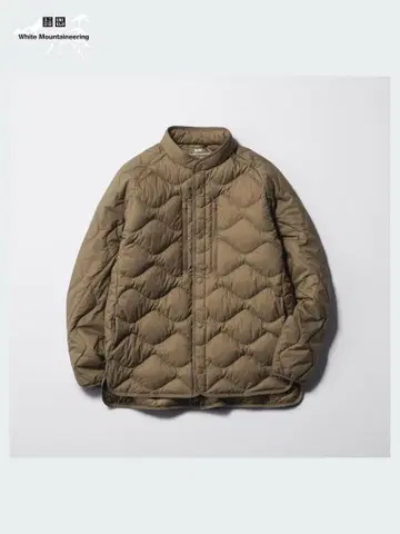 유니클로 white Mountaineering 하이브리드 다운 자켓 XS