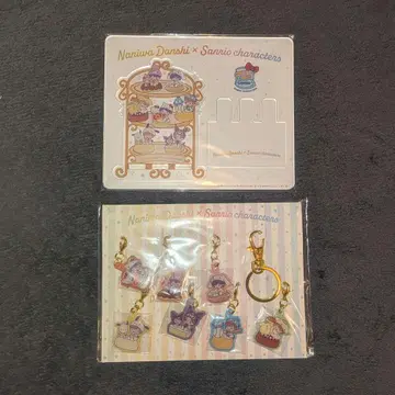 나니와단시 산리오 콜라보 아크릴 스마트폰 스탠드 메탈 참