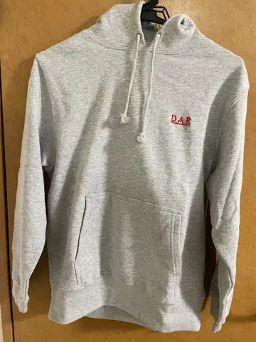 DUST AND ROCKS 그레이 후드티