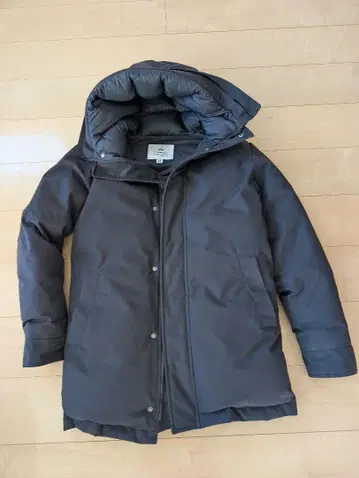 PYRENEX 블랙 다운 자켓 FR/S/M 안시 M