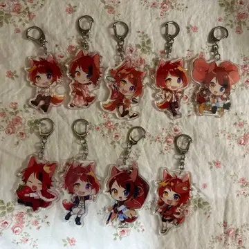 스토푸리 리이누군 아크릴 키링 세트