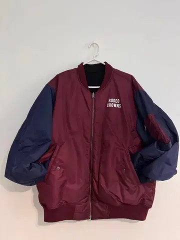 RODEO CROWNS WIDE BOWL 블루종 리버서블 아우터