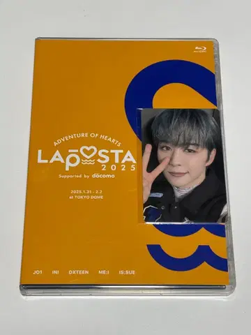 LAPOSTA 2025 블루레이 INI 고토 타케루 트레이딩 카드 포함
