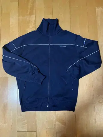 SUPERSTAR 하이넥 저지 트랙 자켓 90s 짧은 기장