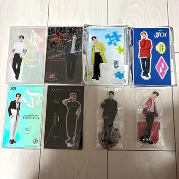 JO1 사토 케이고 아크릴 스탠드 묶음 판매 8점