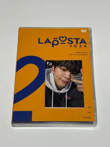 LAPOSTA 2024 DVD INI 트레이딩 카드 구매 혜택 포함