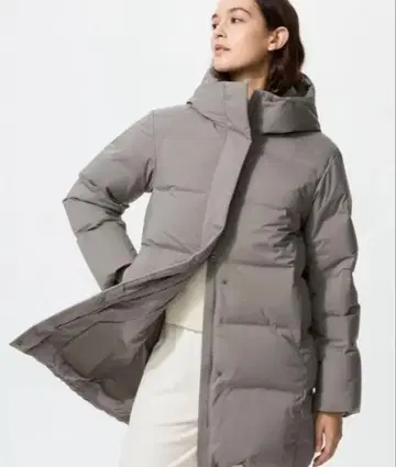 [ 1회 착용 ] 유니클로 심리스 다운 숏코트