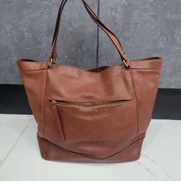 폴스미스 핸드백 가죽 브라운 계열