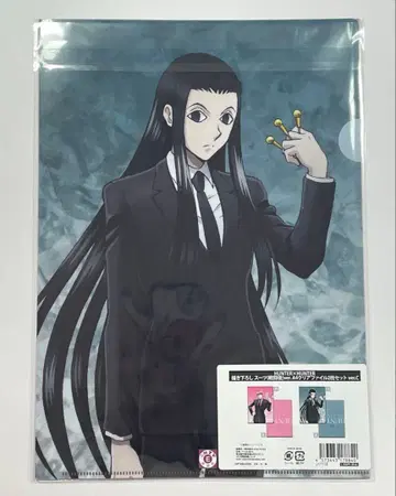 HUNTER x HUNTER 수트 A4 클리어 파일 세트 이르미 히소카