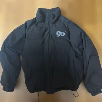 9090 블랙 다운 자켓