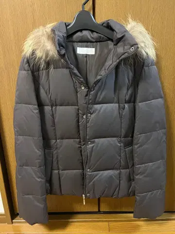 anySiS 퍼 달린 다운 자켓