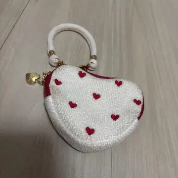 페일러 하트형 코인 케이스 화이트