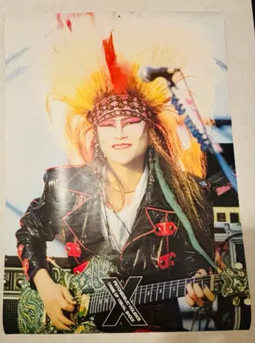 X JAPAN 포스터 hide A1 사이즈