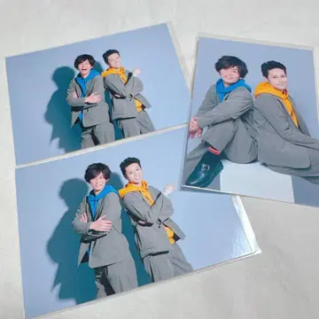 와타나베 카즈키 유모토 켄이치 브로마이드 3장 세트