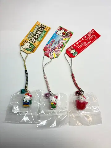 [토야마 한정 키티] 미사용품 3개 세트