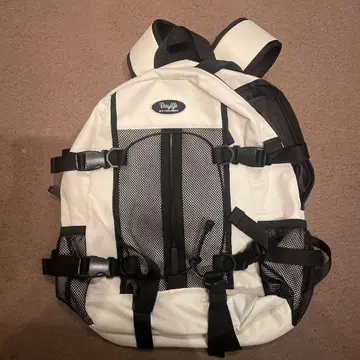 DayLIfe 화이트 메쉬 패널 백팩