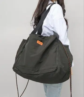 발수 나일론 대용량 원숄더 복조리 토트백 신겐무도백 L