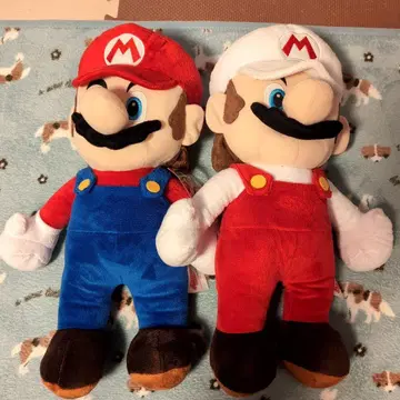슈퍼 마리오 특대 사이즈 봉제 인형 파이어 마리오