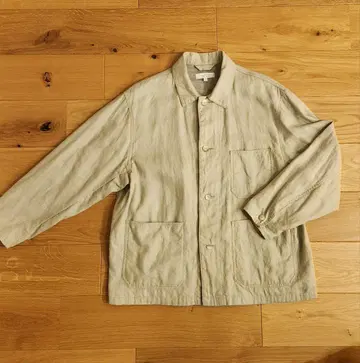 BEAUTY&YOUTH 린넨 커버올 자켓