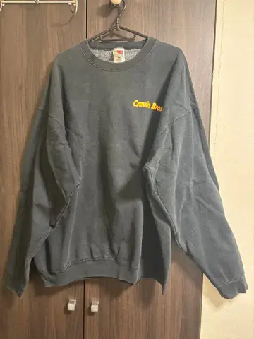 [ 구제 의류 ] Cavin Bros 오버 사이즈 맨투맨 그레이