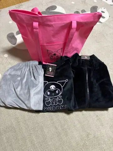 쿠로미 룸웨어 3종 세트 플리스