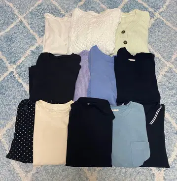 지유 GU 의류 묶음 판매 12점 M-L 사이즈 다수