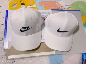나이키 화이트 캡 스우시 NIKE 로고 2개 세트