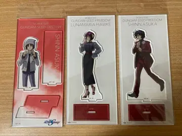 건담 SEED 아크릴 스탠드 POP 스탠드 신 루나 마리아 묶음 판매