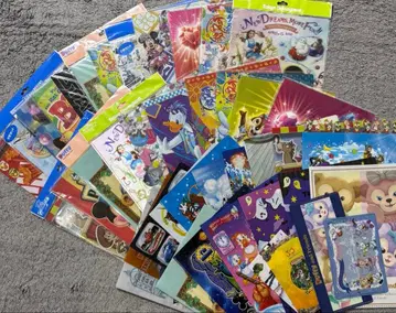 디즈니 클리어 파일 묶음 판매 42점