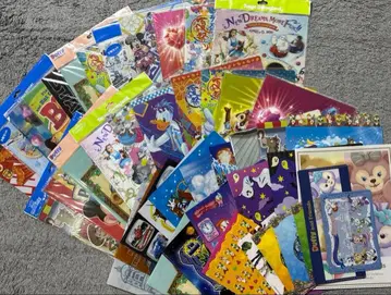 디즈니 클리어 파일 묶음 판매 45점