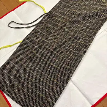 수직 직조 명주 원단으로 만든 기모노 코트