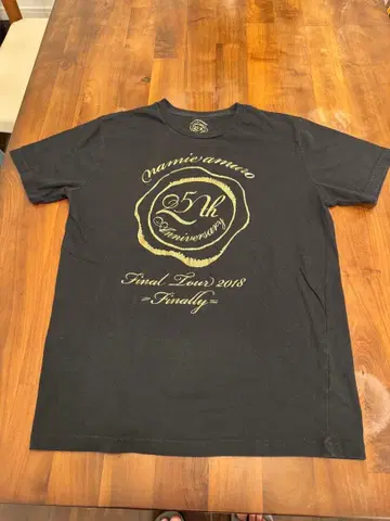 Namie Amuro 25th Anniversary T셔츠 M