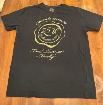 Namie Amuro 25th Anniversary T셔츠 M