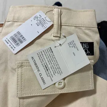 Wrangler AUTHENTIC CLASSIC 치노 팬츠 베이지