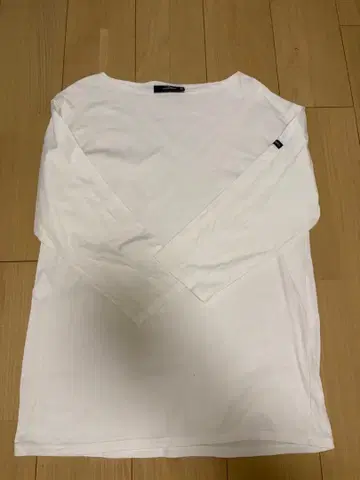 세인트 제임스 T5 화이트 티셔츠 얇은 소재