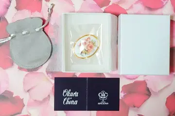 오쿠라 도엔 브로치 겸용 펜던트 클래식 로즈