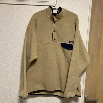 patagonia 플리스 자켓 베이지
