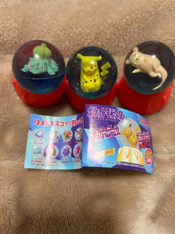 포켓몬 캡슐 토이 3체 세트