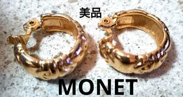 MONET 골드 후프 귀찌