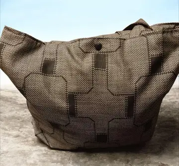 진흙 오시마 명주 리메이크 토트백