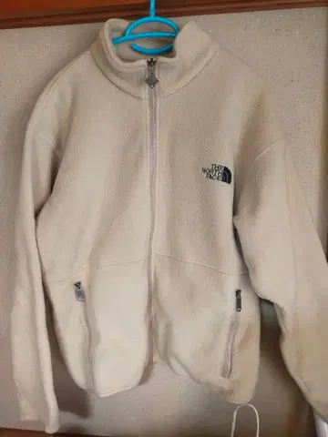 THE NORTH FACE 여성용 플리스 자켓 L 크림색