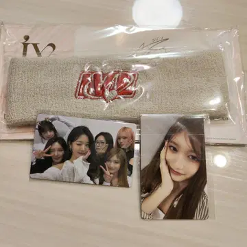 IVE 2025년 회원 혜택 폴라로이드 헤어밴드
