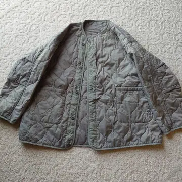 BEAMS HEART 밀리터리 퀼팅 라이너 자켓