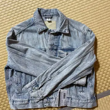 연한 블루 데님 자켓 M 사이즈