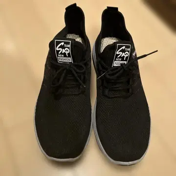 TEAM SNAP NEW FASHION 블랙 스니커즈