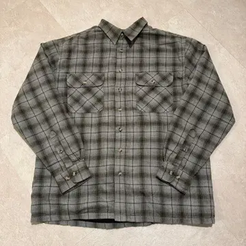 체크 플란넬 셔츠