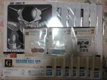드래곤볼 로고 블록 & 클리어 파일 7장 세트