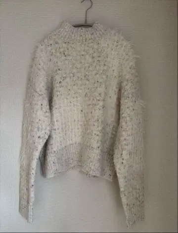 RIM.ARK 림아크 Feather mix knit tops